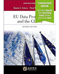 EU Data Protection and the GDPR (w/ Connected eBook) (Instant Digital Access Code Only) 9798889065883