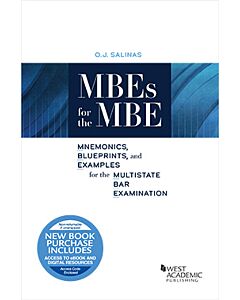 MBEs for the MBE: Mnemonics, Blueprints, and Examples for the Multistate Bar Examination 9781636593425