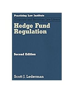 Hedge Fund Regulation 9781402419003