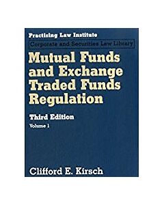 Mutual Funds and Exchange Traded Funds Regulation 9781402416910