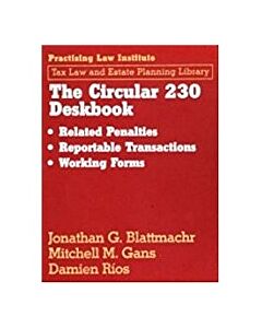 Circular 230 Deskbook 9781402407543