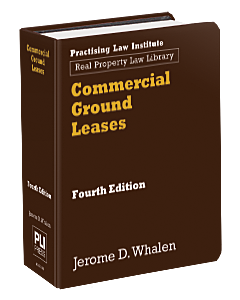 Commercial Ground Leases 9781402440908