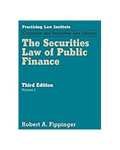The Securities Law Of Public Finance 9781402416422